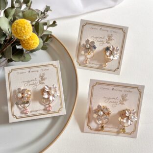 small white flower （3color）