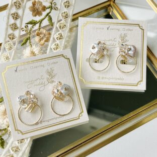 flesh Water perl × golden ring